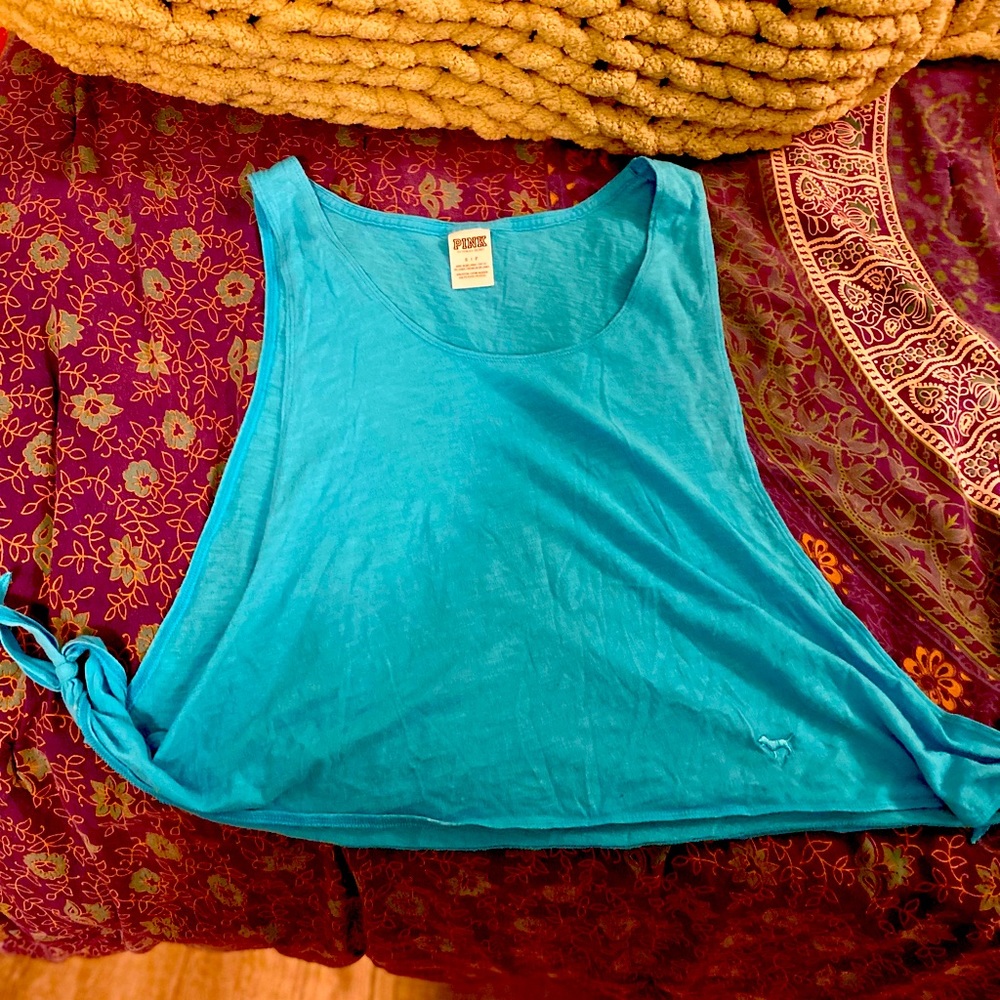 VS PINK Tie Tank Top